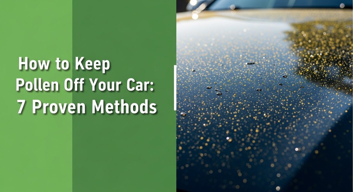 How to Keep Pollen Off Your Car: 7 Proven Methods 6 How to Keep Pollen Off Your Car: 7 Proven Methods