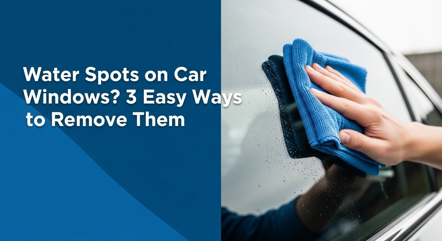 Water Spots on Car Windows? 3 Easy Ways to Remove Them 10 Water Spots on Car Windows? 3 Easy Ways to Remove Them