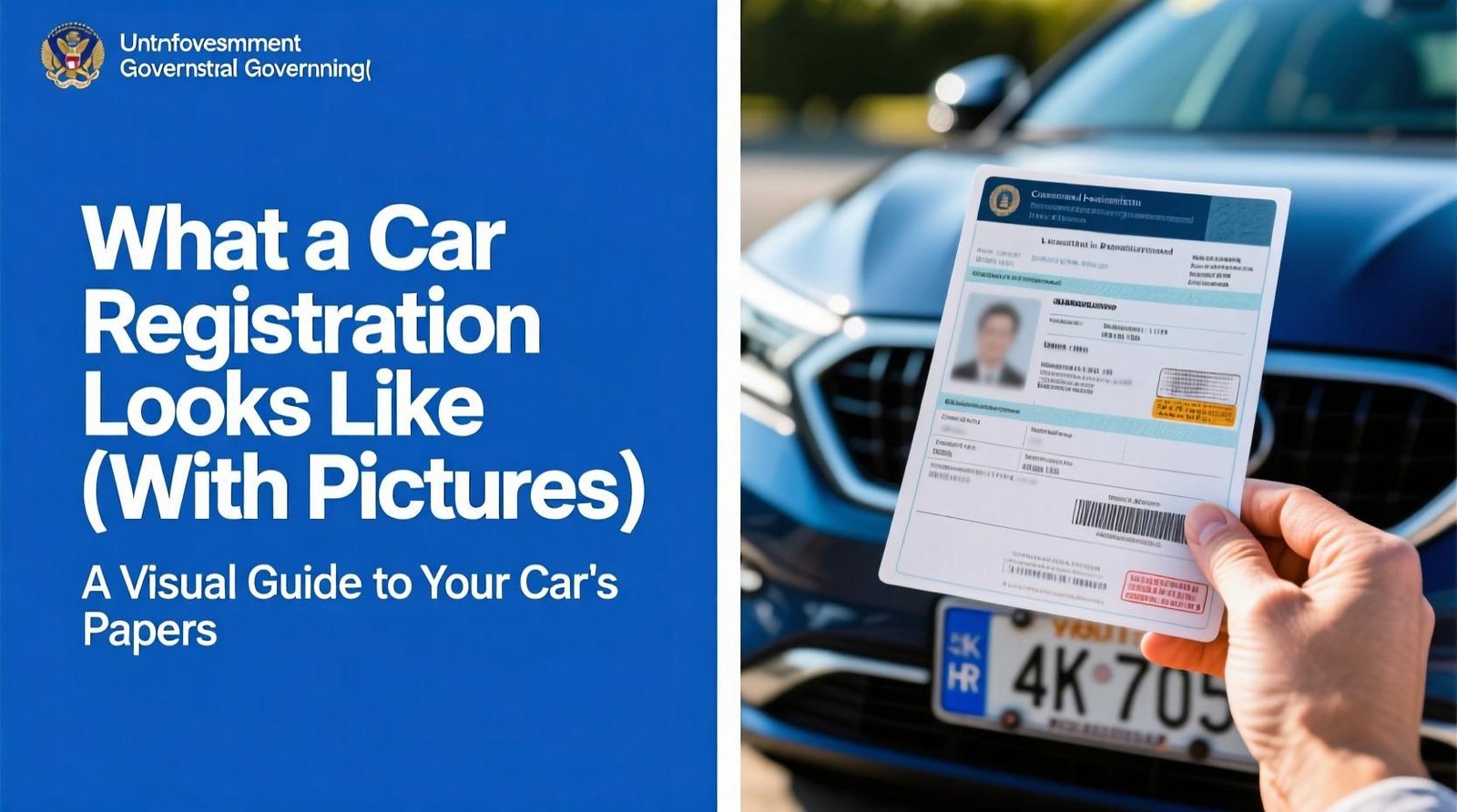What a Car Registration Looks Like (With Pictures) 4 What a Car Registration Looks Like (With Pictures)