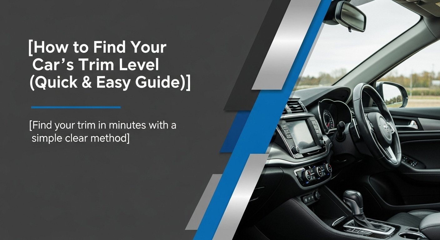 How to Find Your Car's Trim Level (Quick & Easy Guide) 4 How to Find Your Car's Trim Level (Quick & Easy Guide)