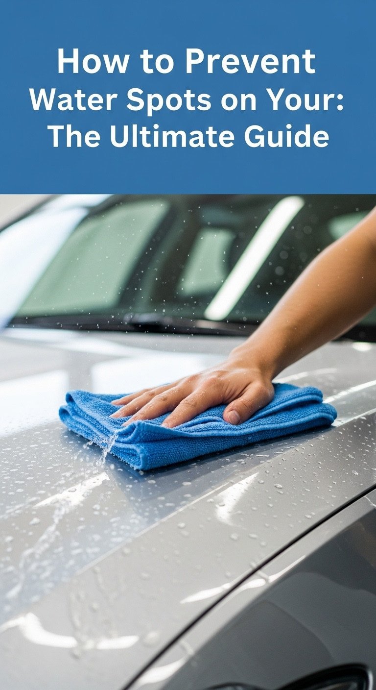 how do you prevent water spots on a car