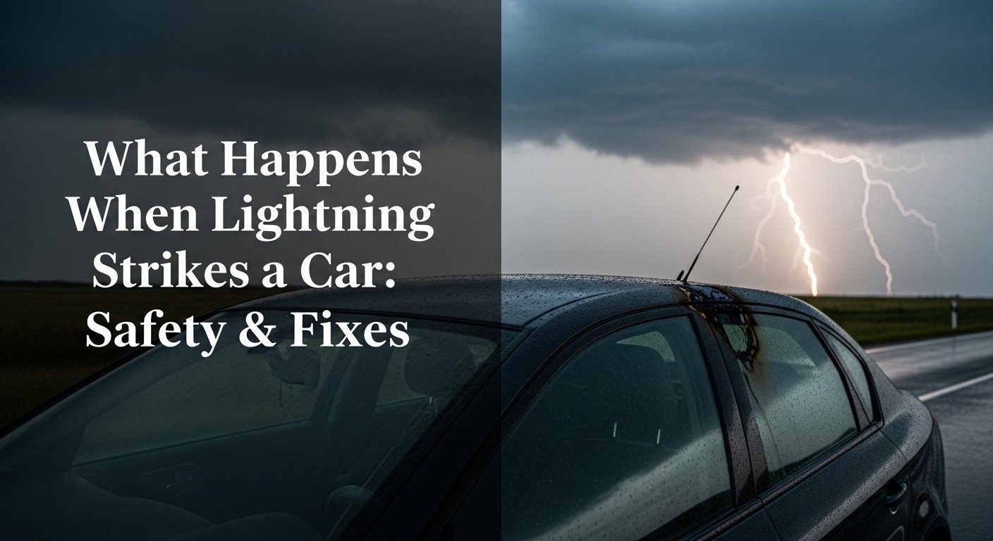 What Happens When Lightning Strikes a Car: Safety & Fixes - CarXplorer