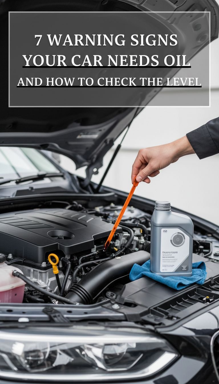 how do you know if your car needs oil