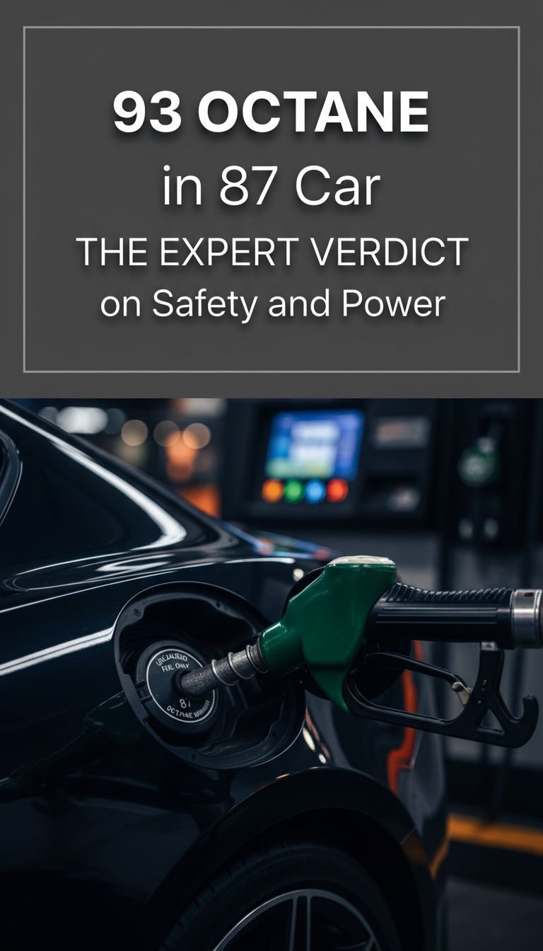 can you put 93 in a 87 car