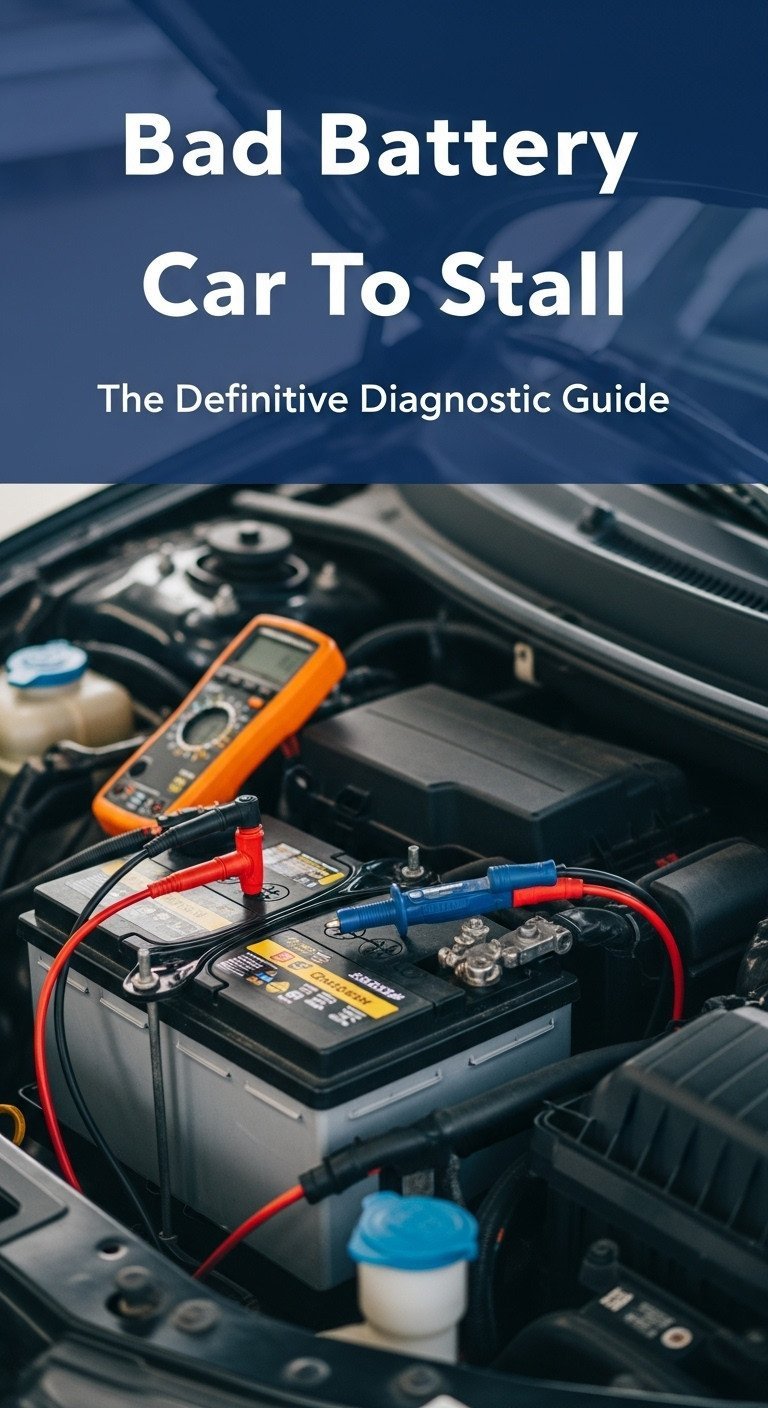 can a bad battery cause a car to stall