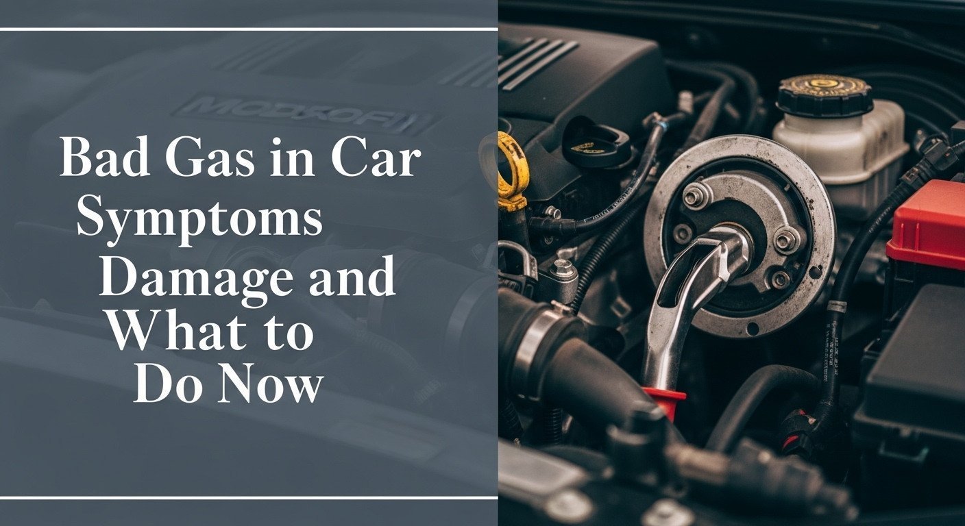 Bad Gas in Car Symptoms Damage and What to Do Now