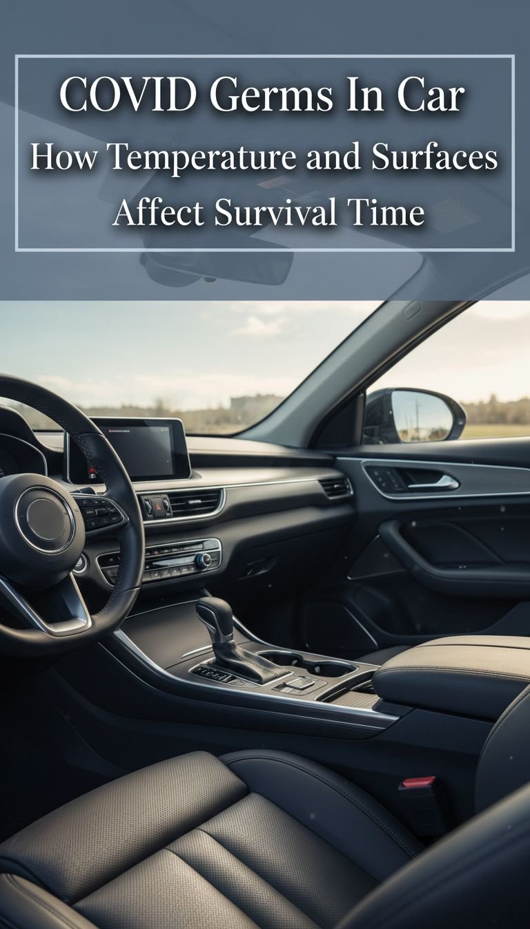 COVID Germs In Car How Temperature and Surfaces Affect Survival Time 1 how long do covid germs last in a car