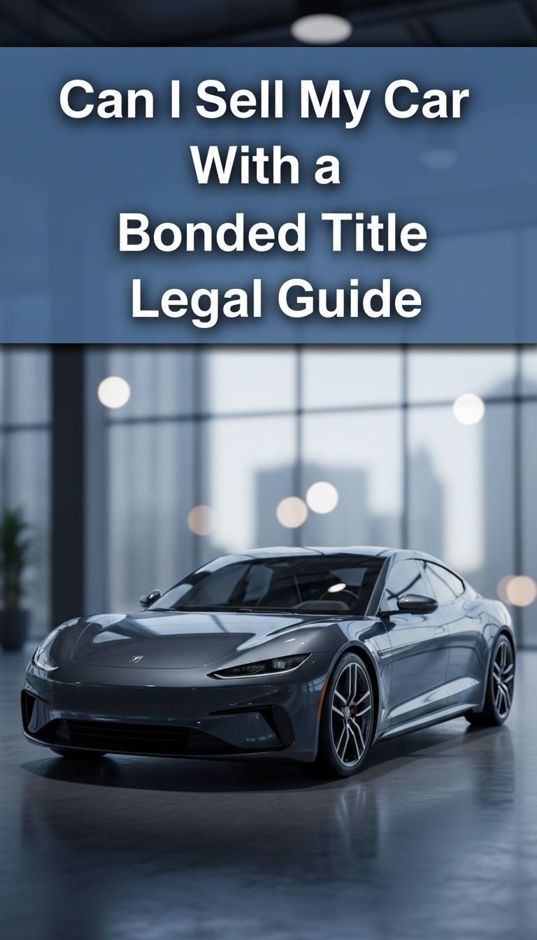 can i sell my car with a bonded title
