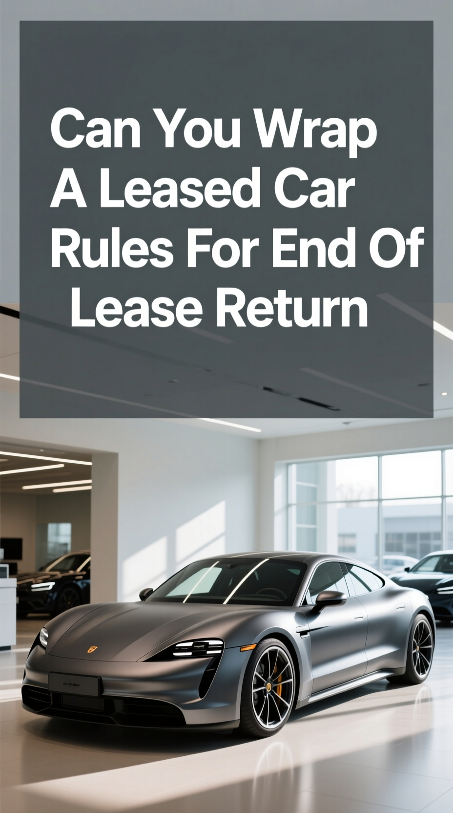 can you wrap a leased car