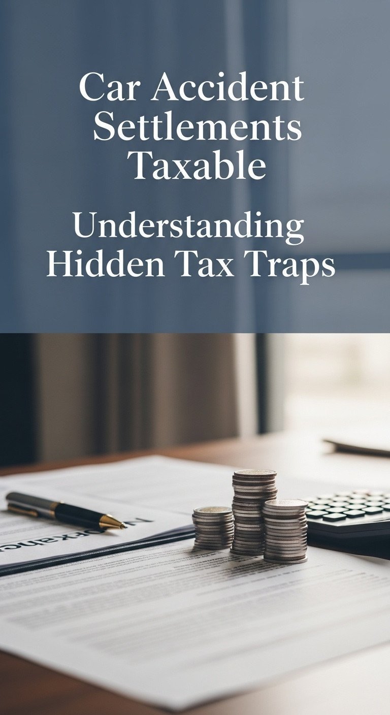 are car accident settlements taxable