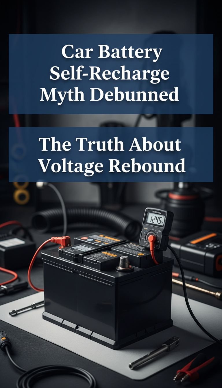 can car battery charge itself