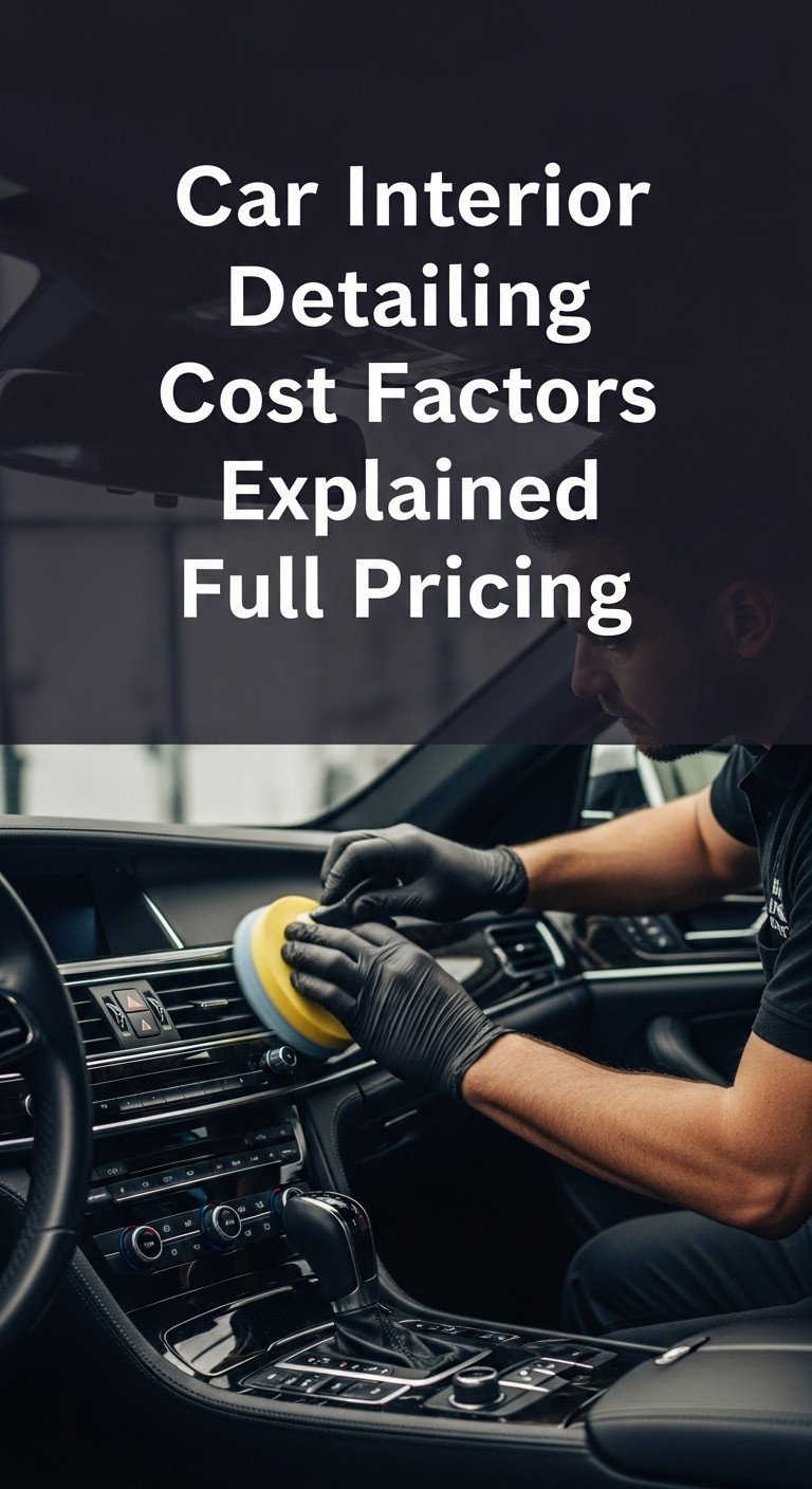 how much is car interior detailing