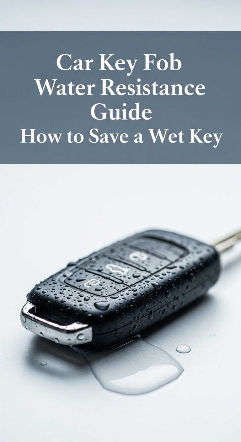 are car keys waterproof