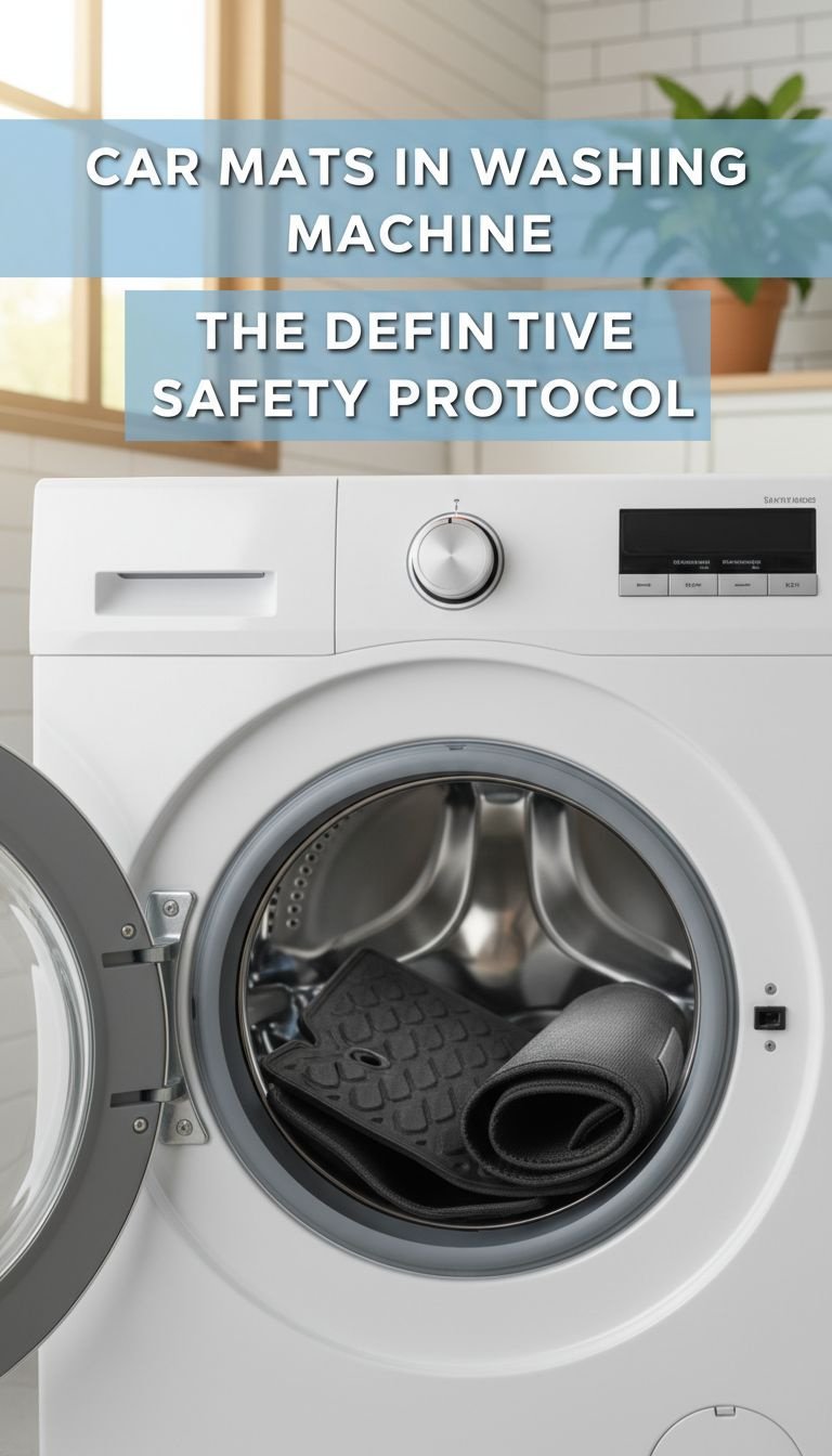 can i wash car mats in washing machine