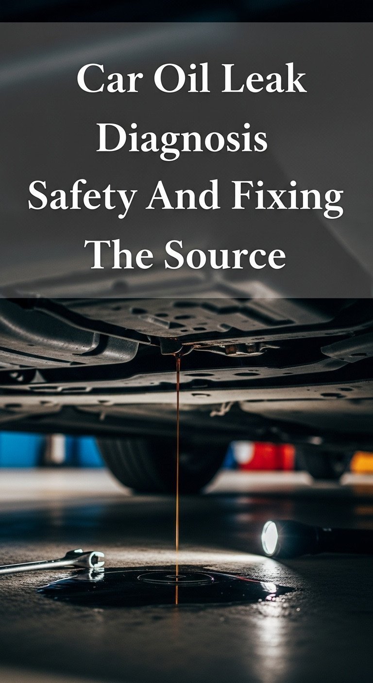 why is oil leaking from my car