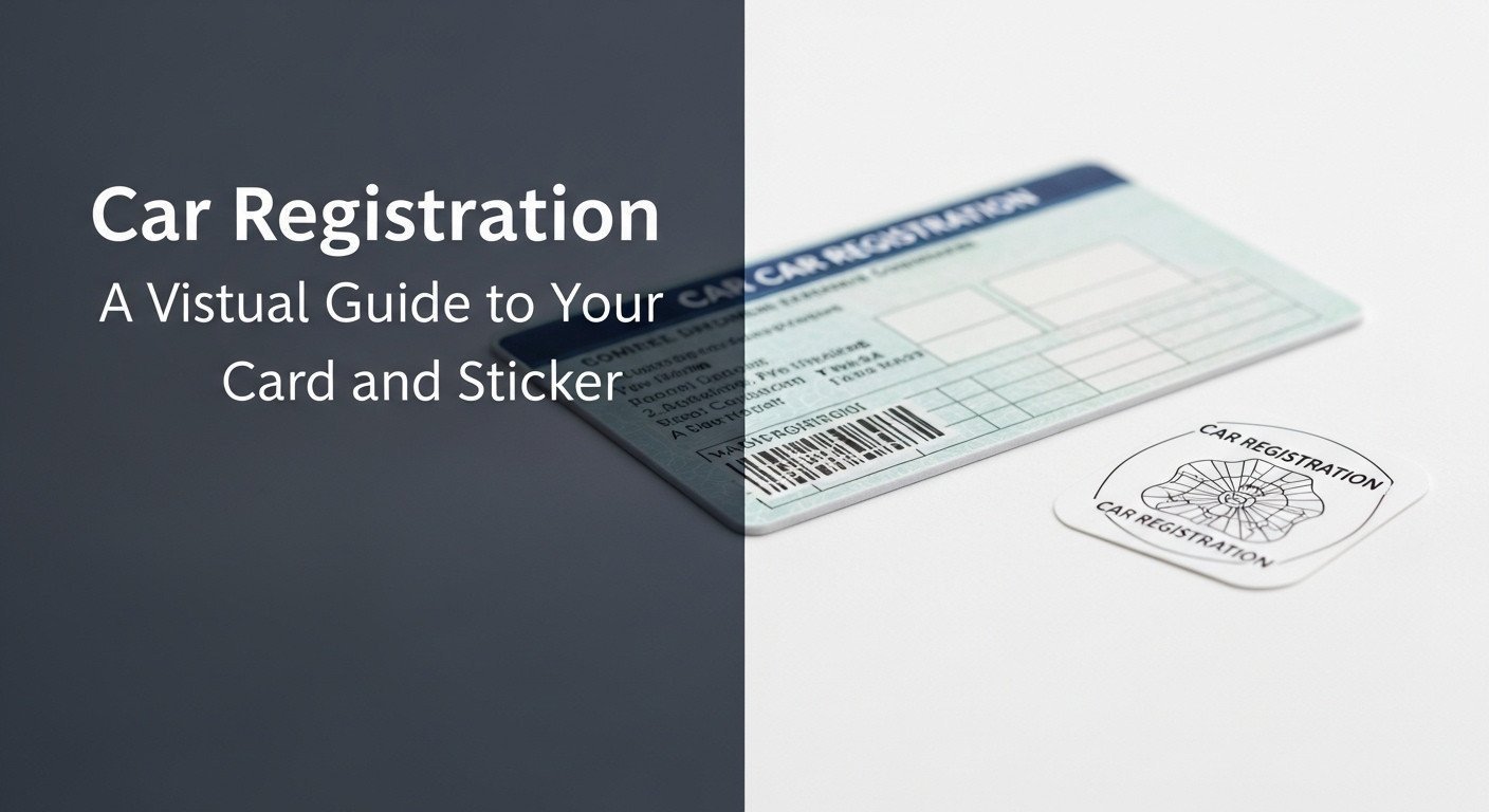 Car Registration A Visual Guide to Your Card and Sticker