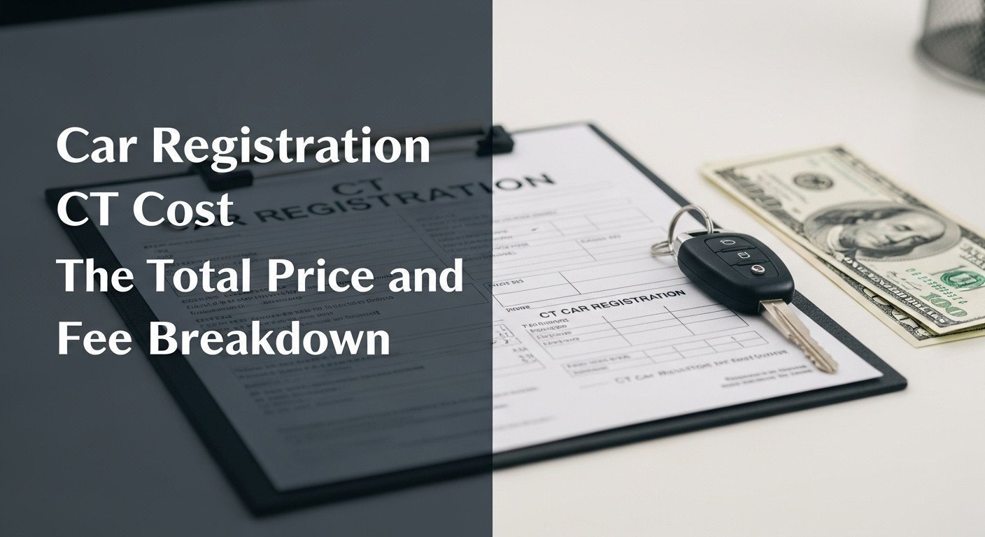 Car Registration CT Cost The Total Price and Fee Breakdown