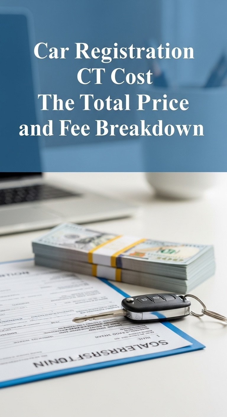 Car Registration CT Cost The Total Price and Fee Breakdown 1 how much is car registration in ct
