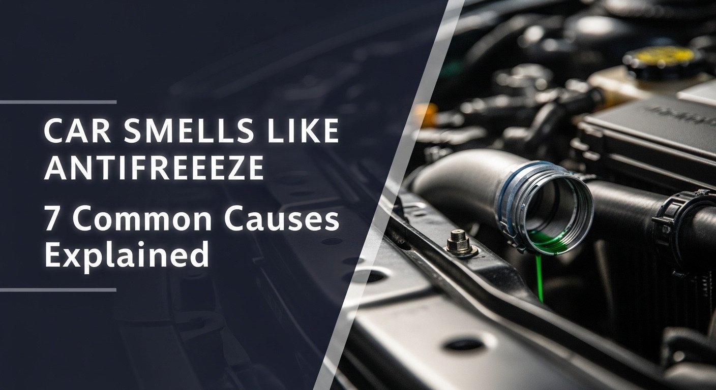 Car Smells Like Antifreeze 7 Common Causes Explained