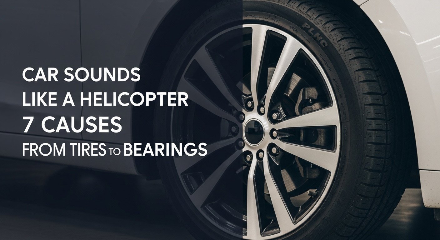 Car Sounds Like a Helicopter 7 Causes From Tires to Bearings