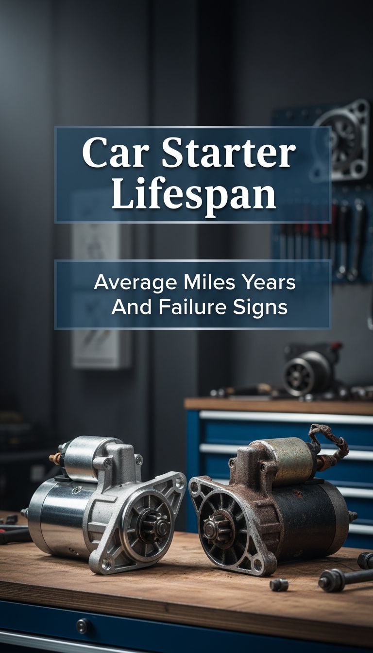 how long does a starter last in a car