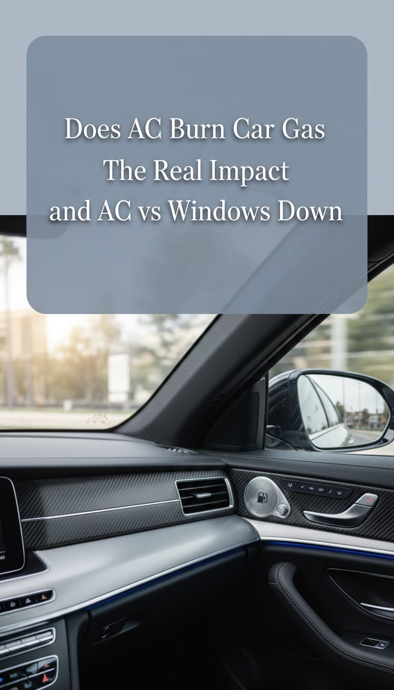 Does AC Burn Car Gas The Real Impact and AC vs Windows Down 1 does ac burn car gas
