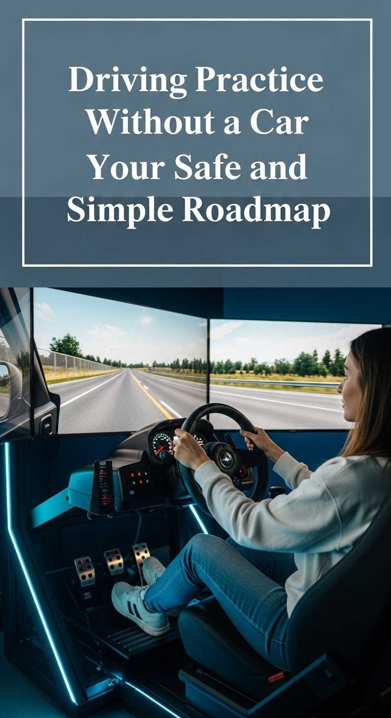 Driving Practice Without a Car Your Safe and Simple Roadmap 1 how to get driving practice without a car