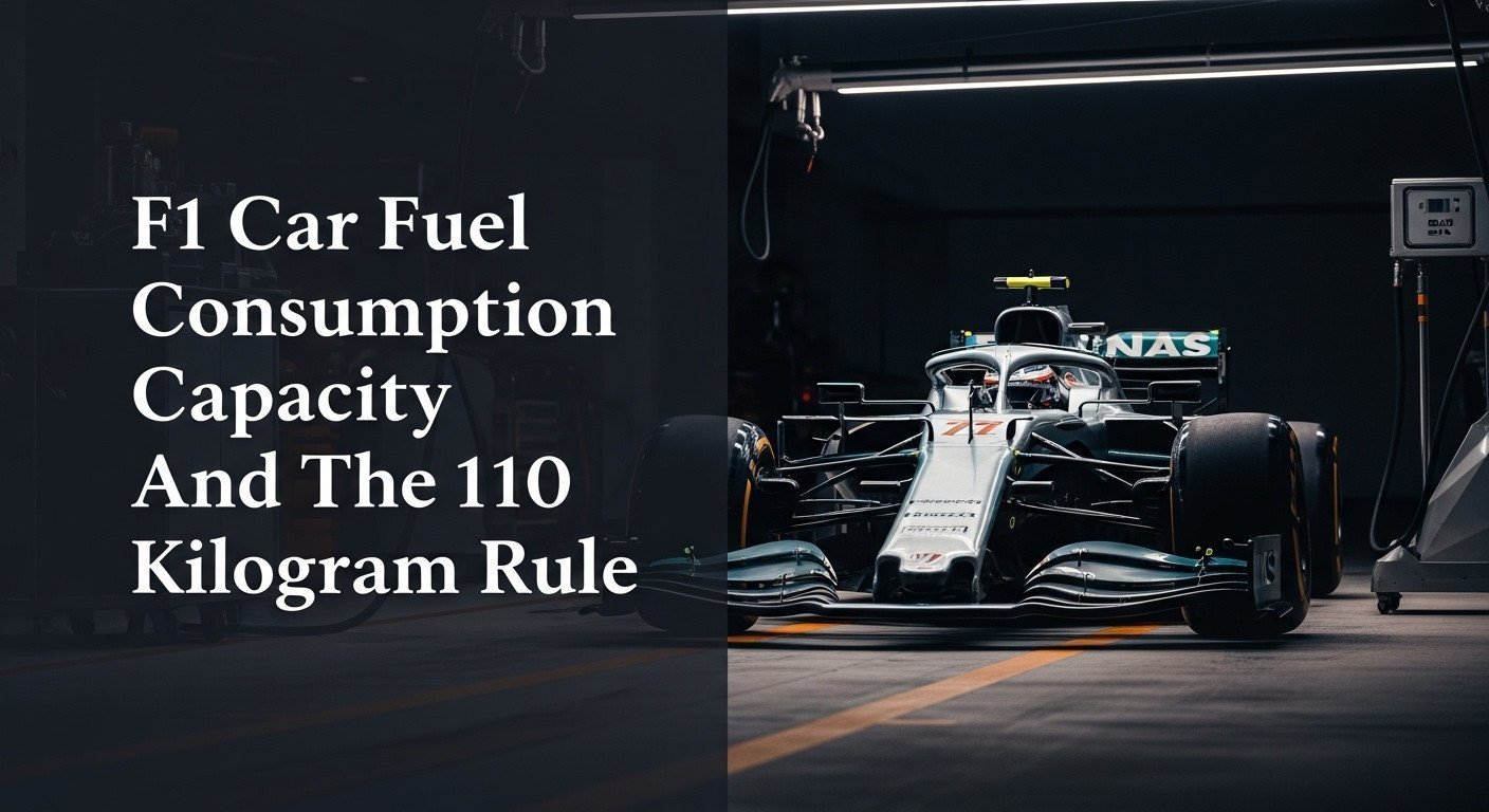 F1 Car Fuel Consumption Capacity And The 110 Kilogram Rule