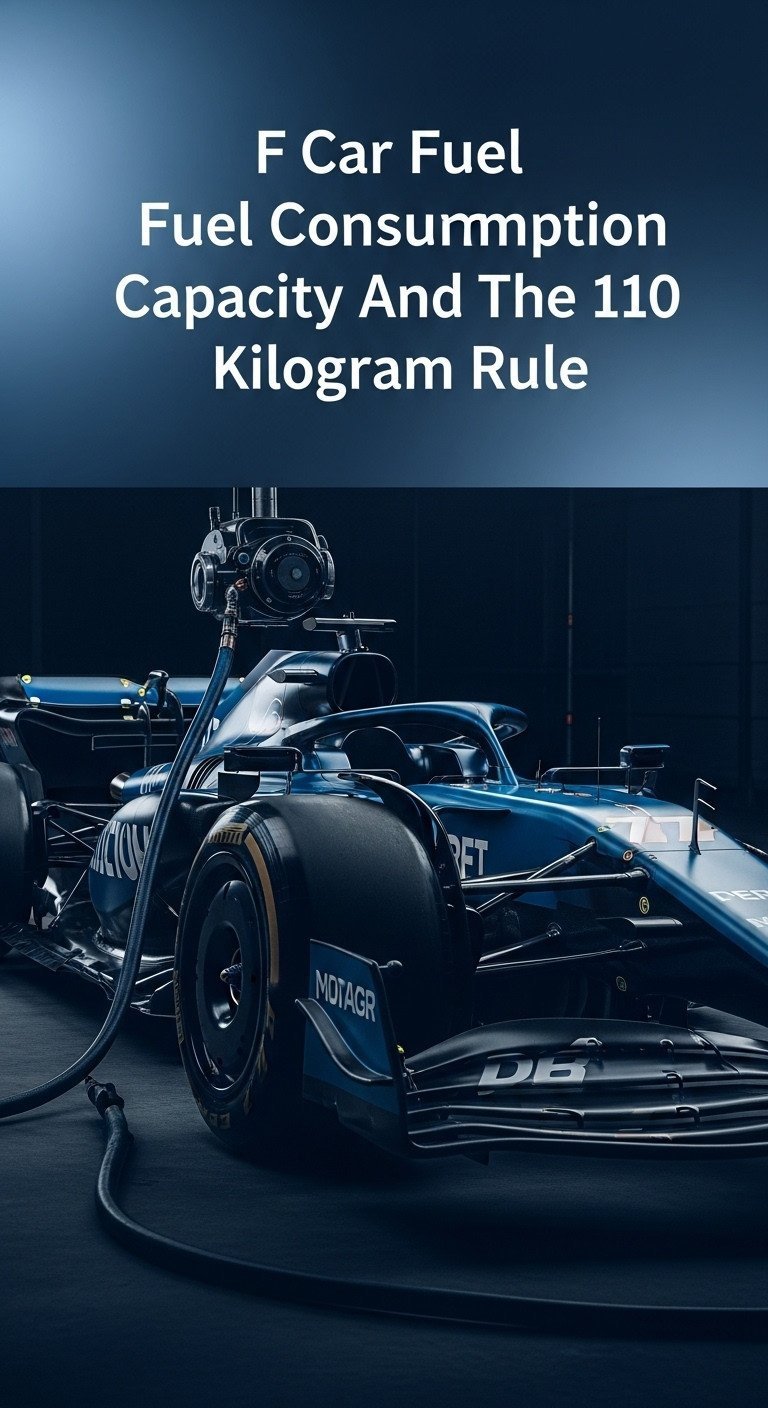 how much fuel is in a f1 car