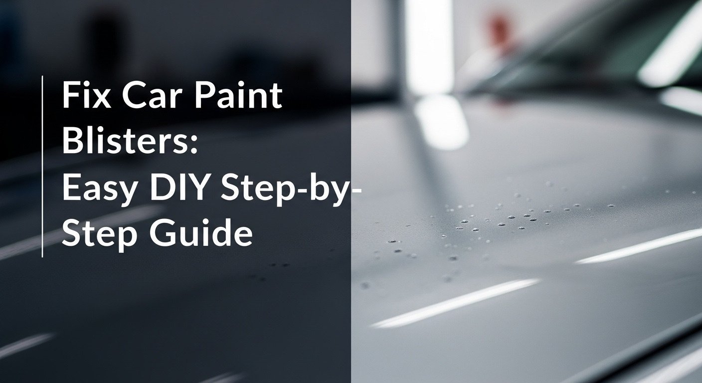 Fix Car Paint Blisters: Easy DIY Step-by-Step Guide - CarXplorer