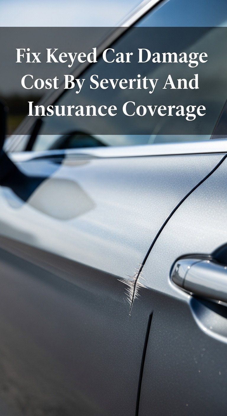 how much to fix keyed car