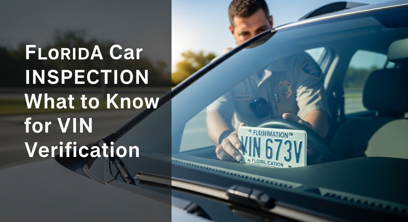 Florida Car Inspection What to Know for VIN Verification in [year]