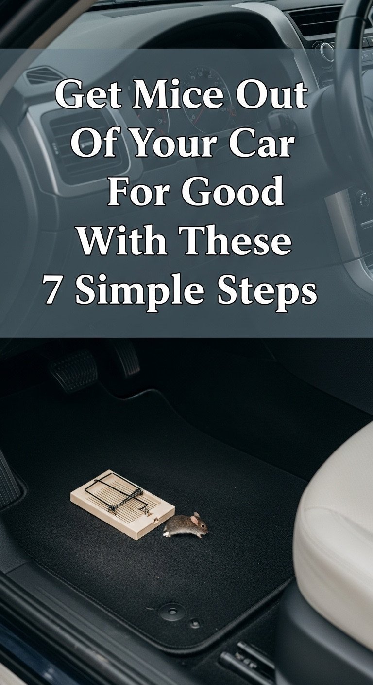 how to get mice out of your car