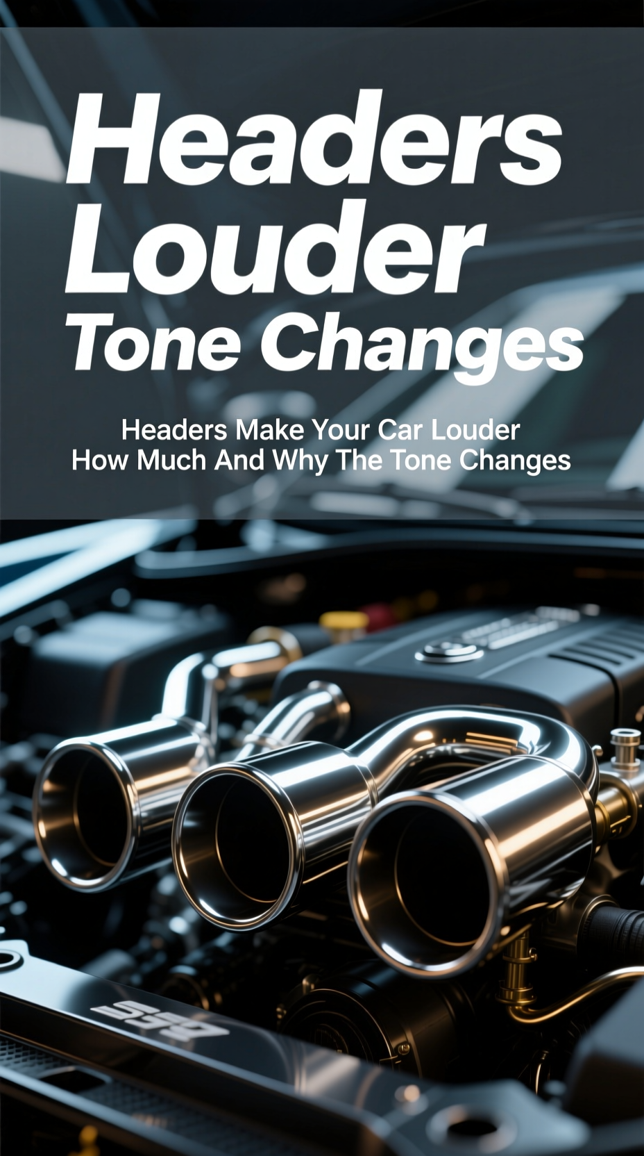 do headers make your car louder