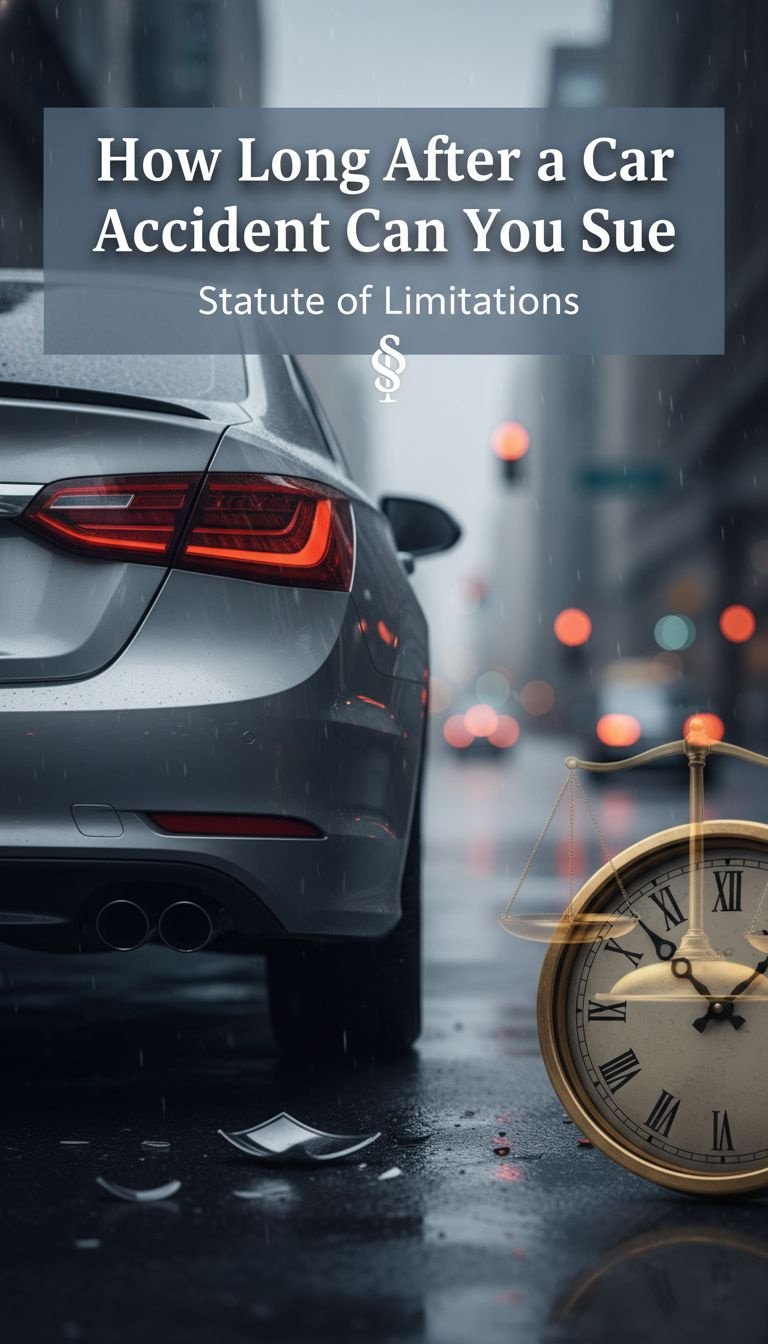 How Long After a Car Accident Can You Sue Statute of Limitations 1 how long after a car accident can you sue