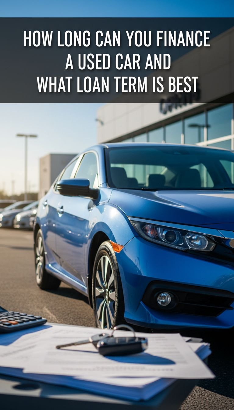 how long can i finance a used car
