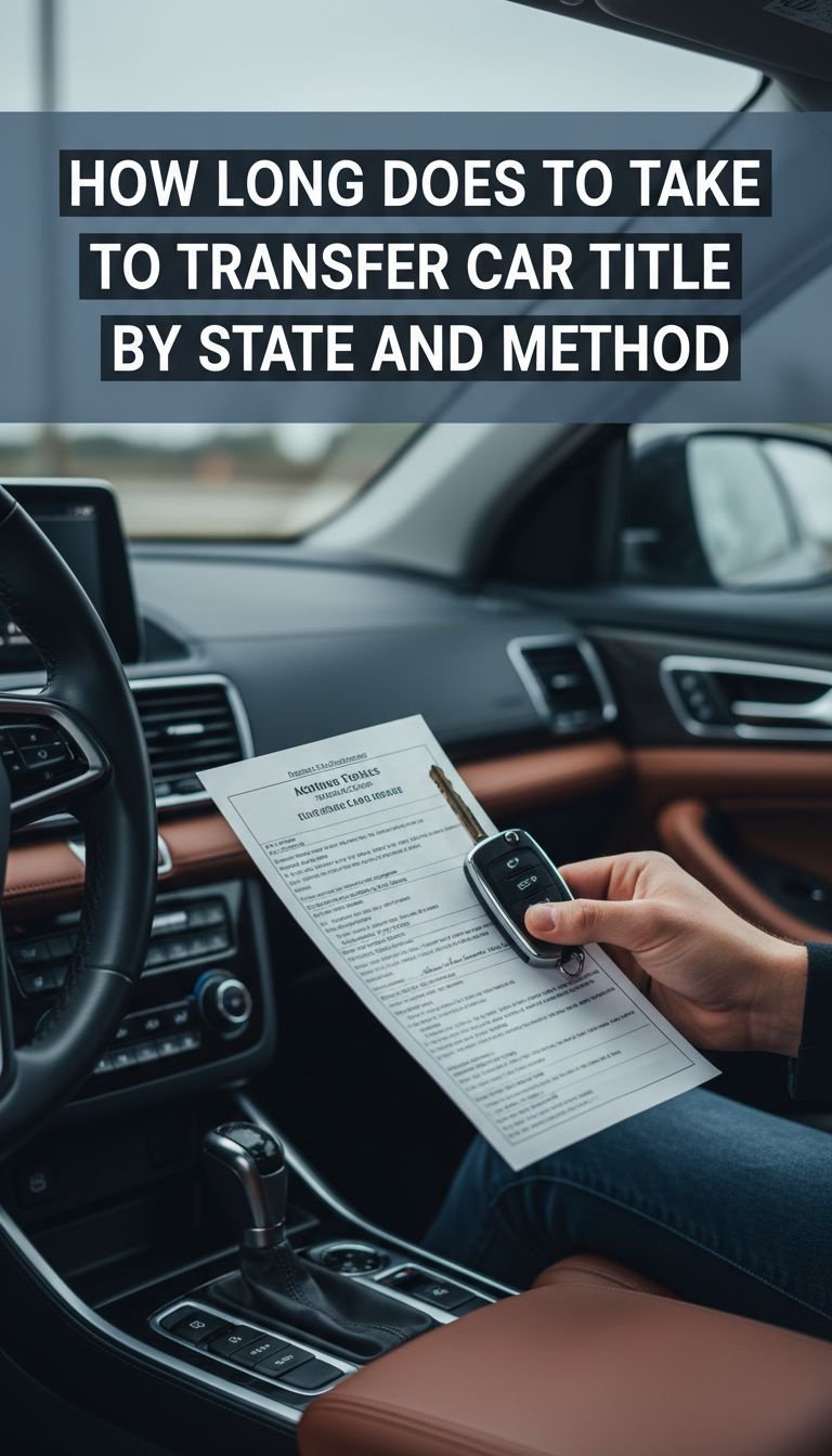 how long does it take to transfer car title