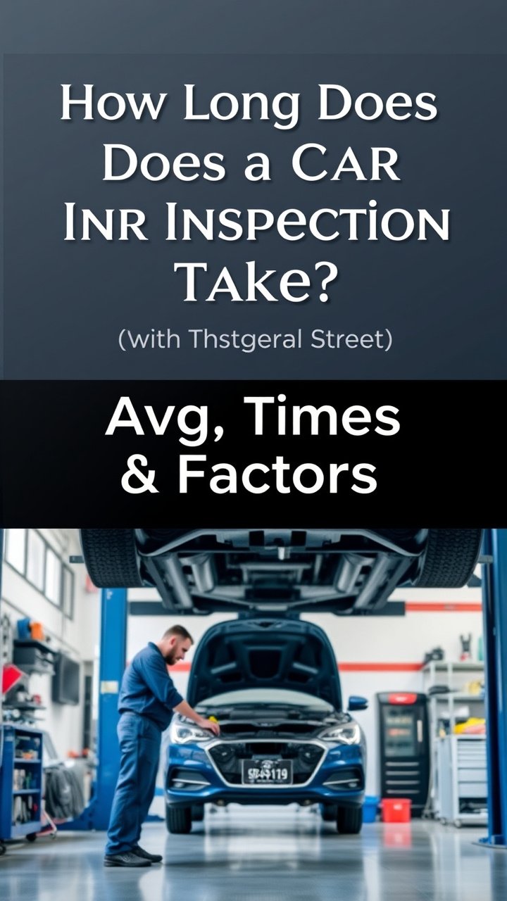 How Long Does a Car Inspection Take? Avg. Times & Factors 1 how long for car inspection