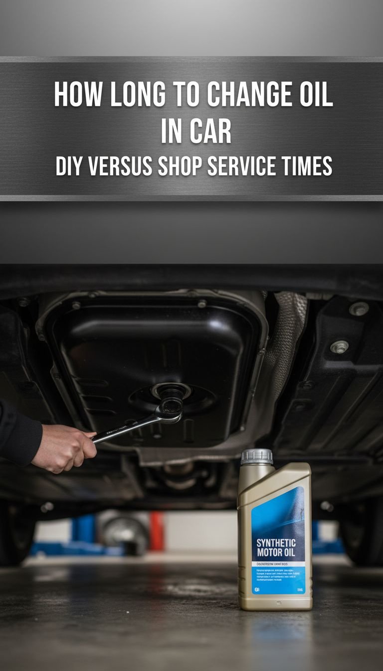 How Long To Change Oil In Car DIY Versus Shop Service Times 1 how long to change oil in car