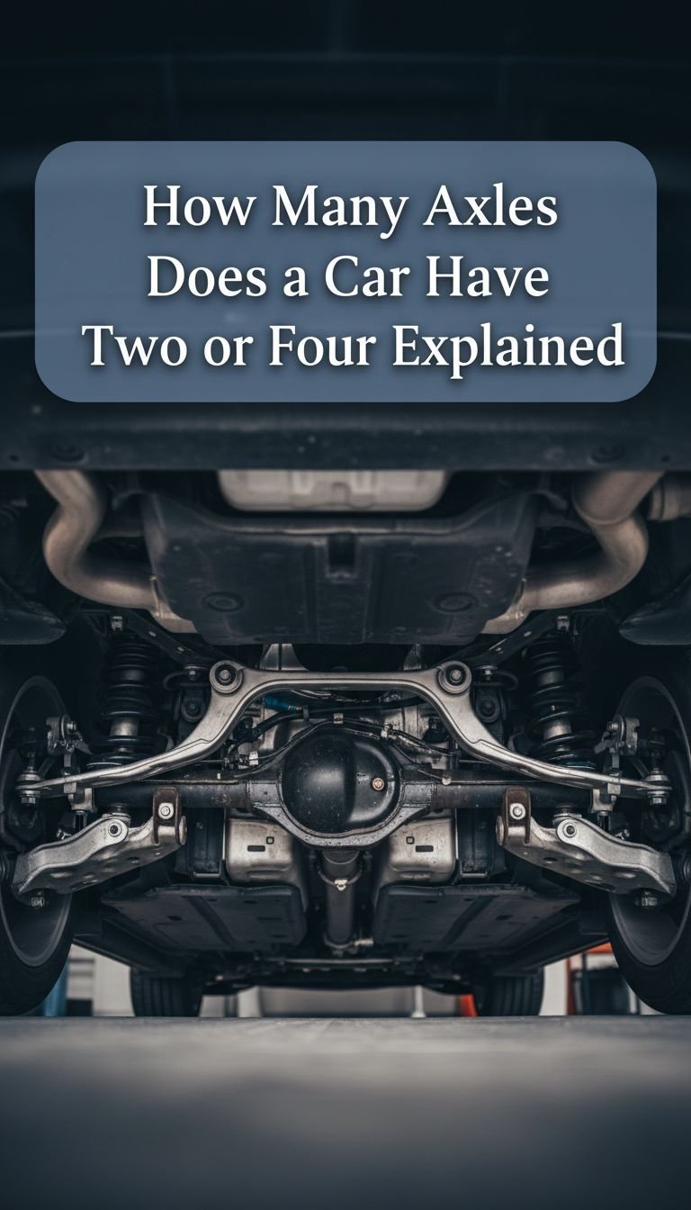 how many axle does a car have