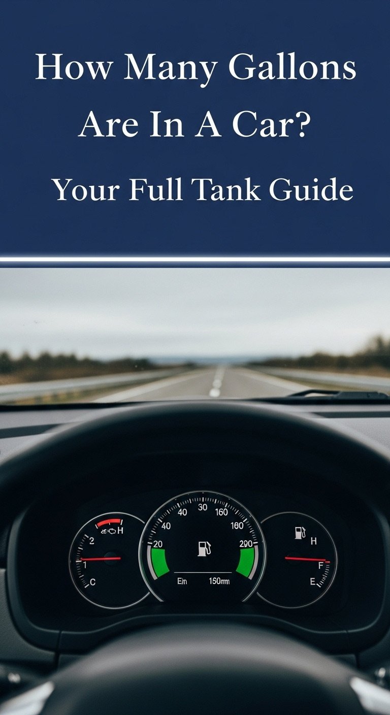 How Many Gallons Are In A Car? Your Full Tank Guide 1 how many gallons are in a car