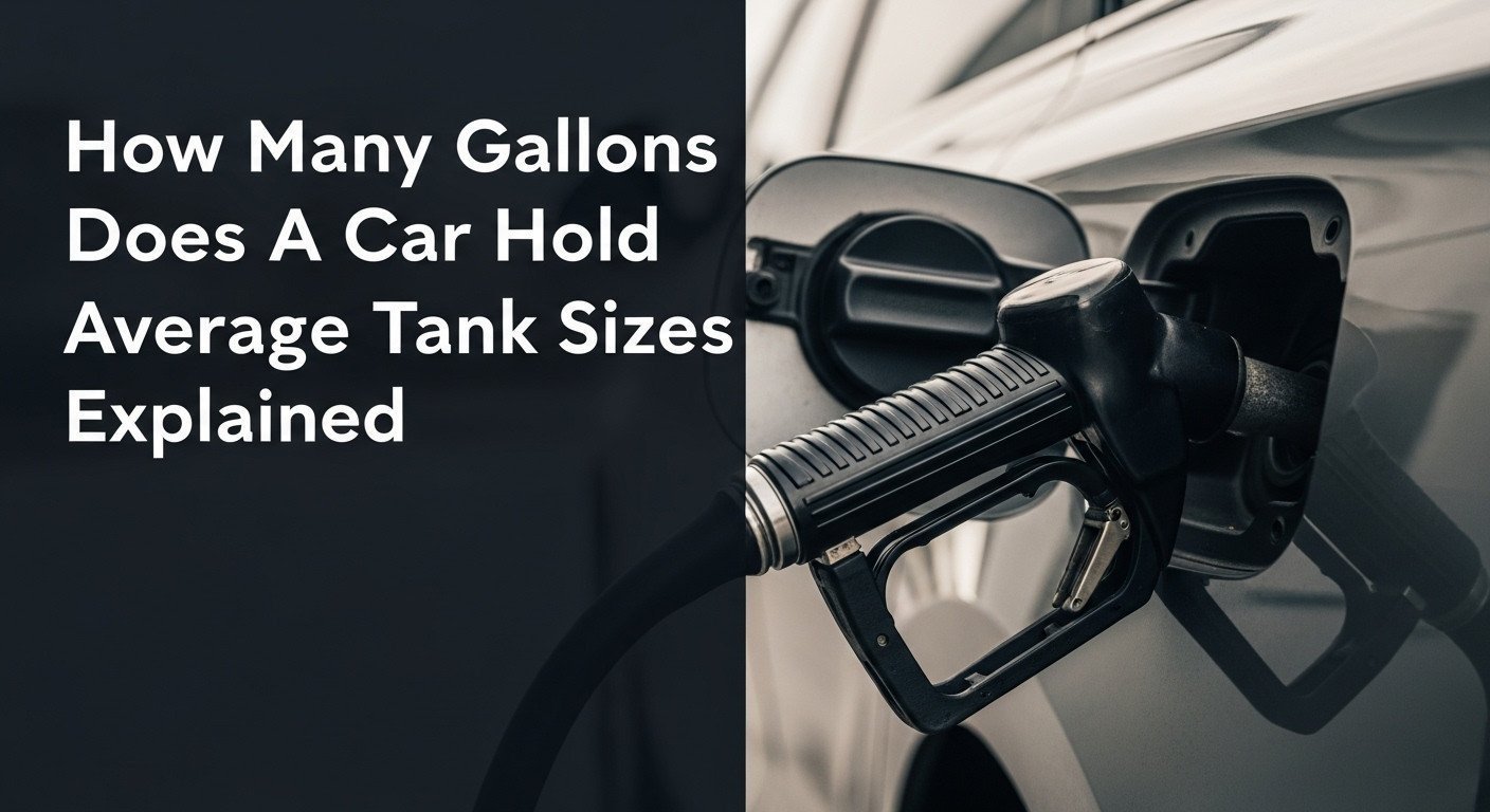 How Many Gallons Does A Car Hold Average Tank Sizes Explained