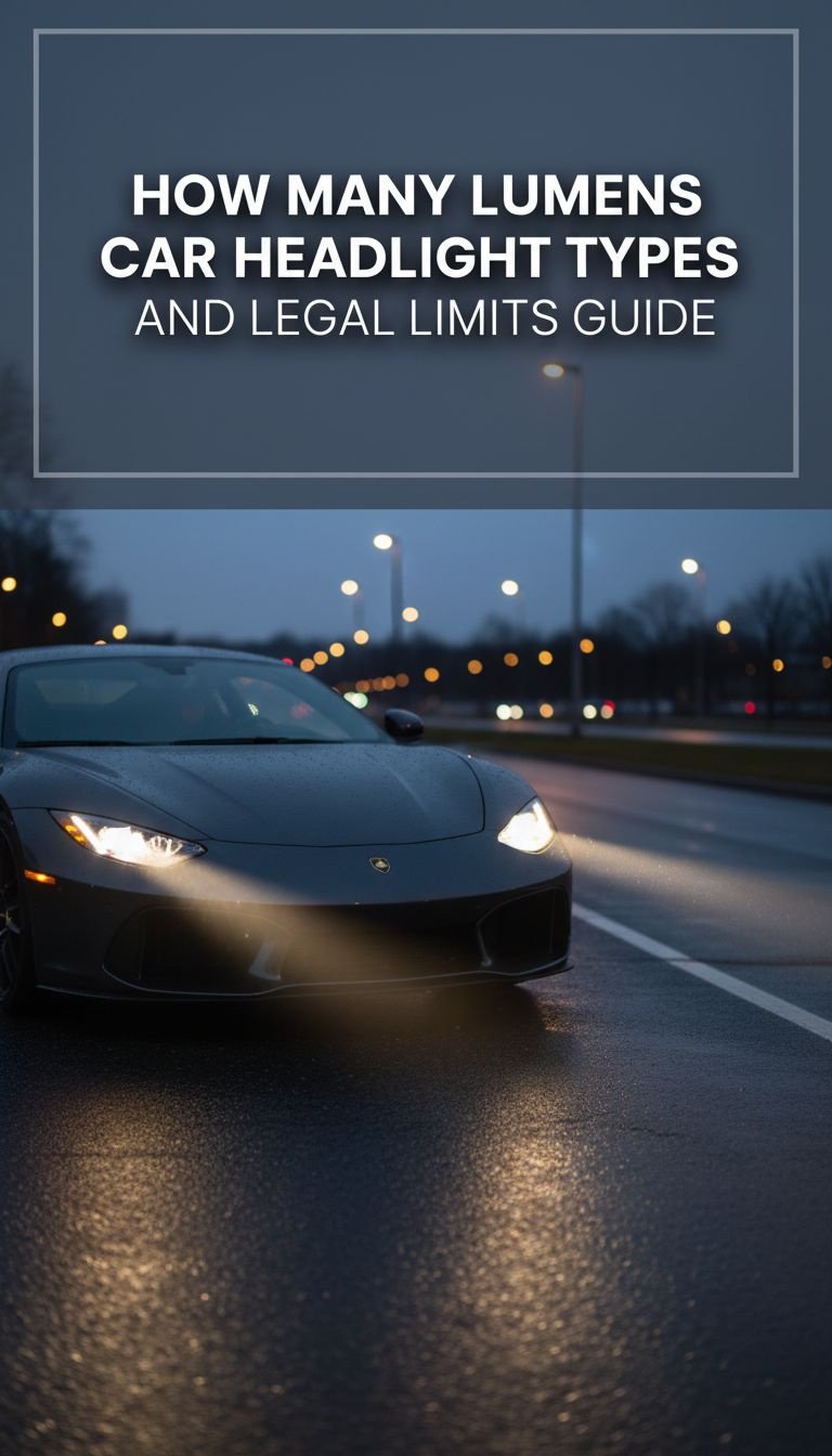 How Many Lumens Car Headlight Types and Legal Limits Guide 1 how many lumens car headlight
