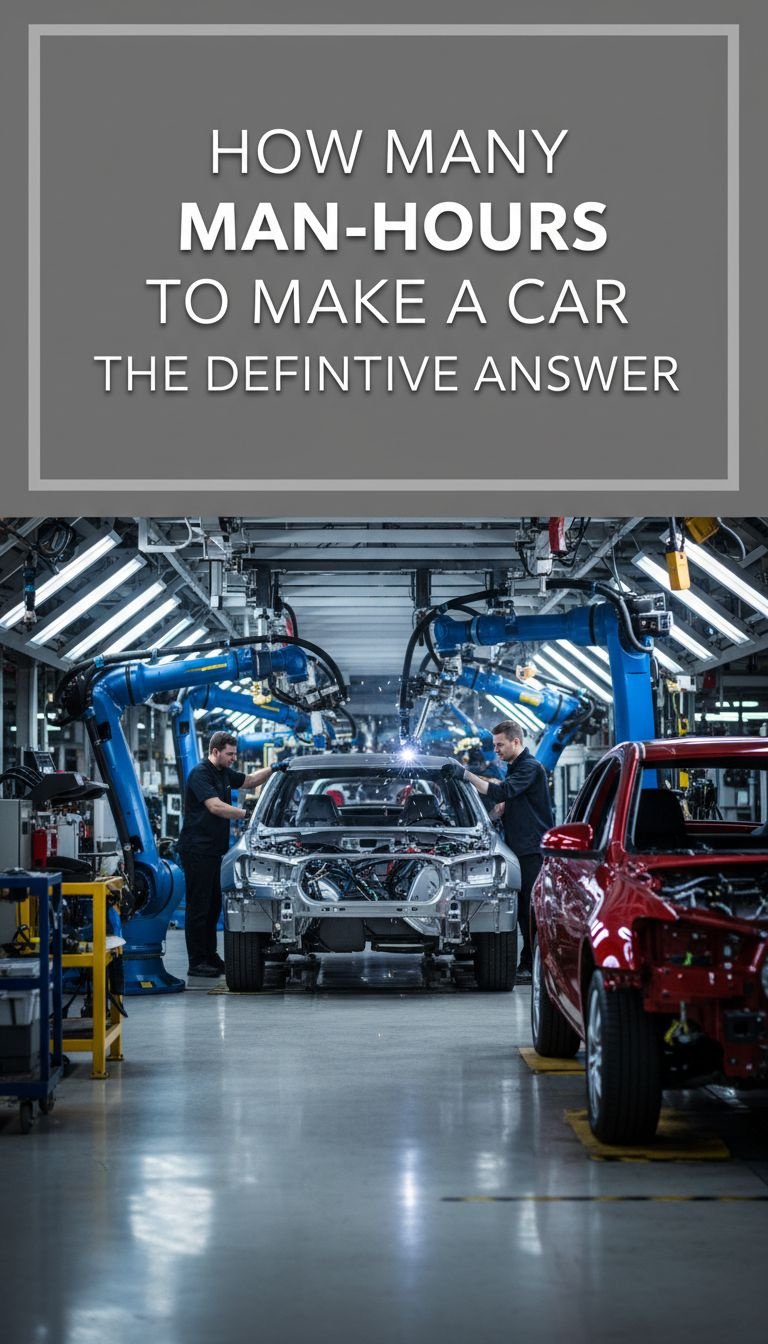 How Many Man-Hours To Make A Car The Definitive Answer 1 how many hours does it take to make a car