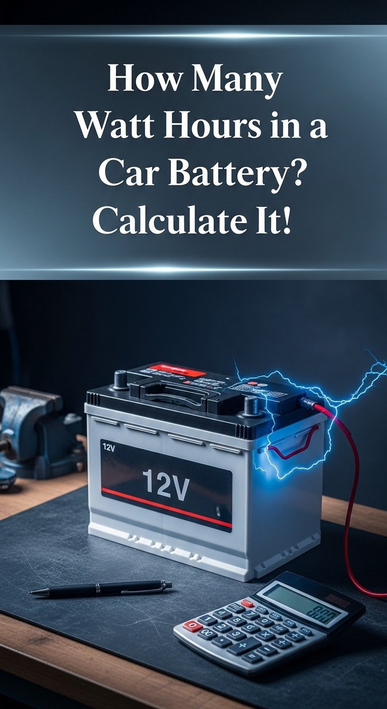 how many watt hours in a car battery