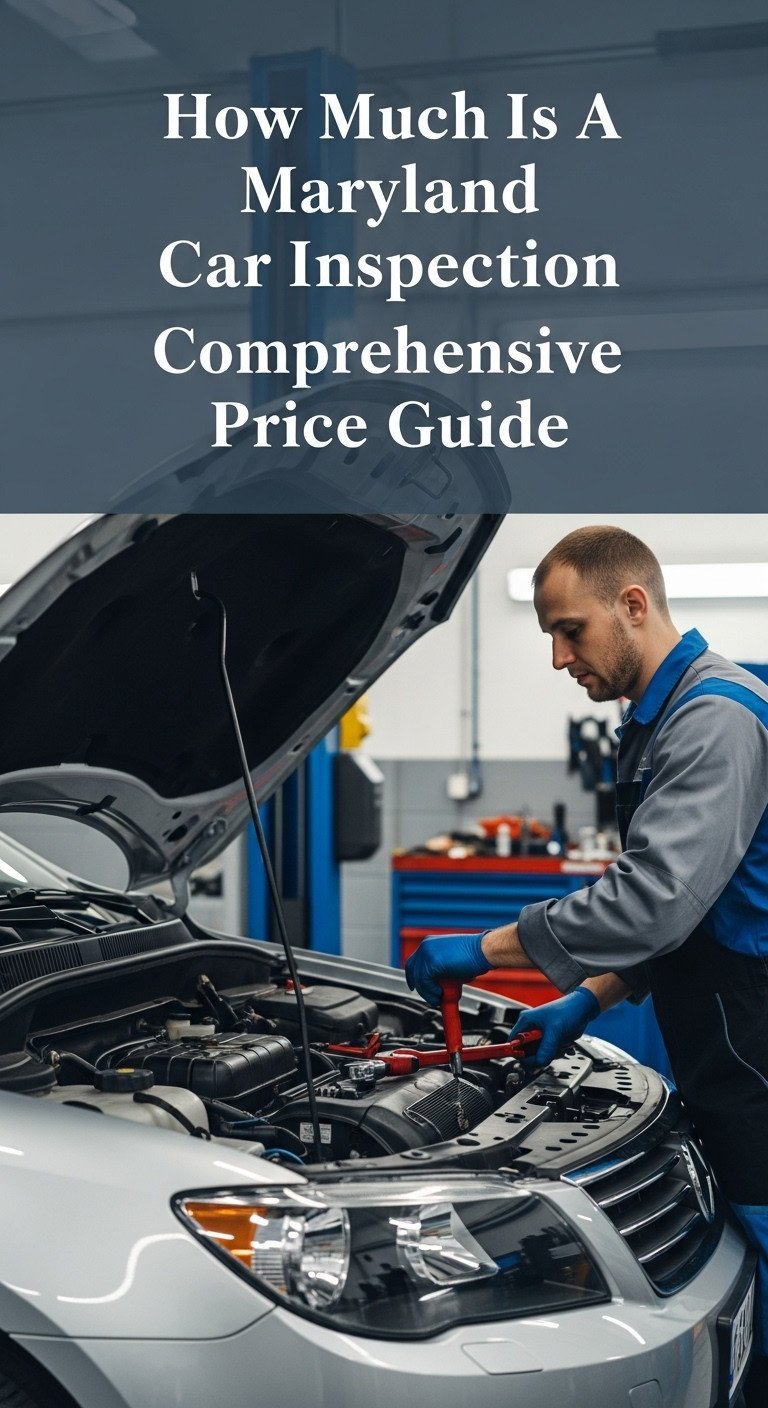 how much is a maryland car inspection