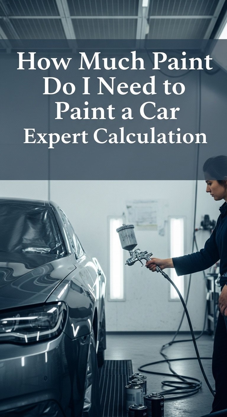 How Much Paint Do I Need to Paint a Car Expert Calculation 1 how much paint do i need to paint a car