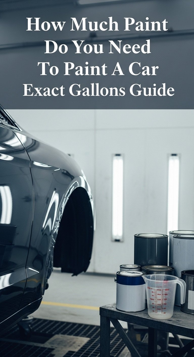 How Much Paint Do You Need To Paint A Car Exact Gallons Guide 1 how much paint do you need to paint a car