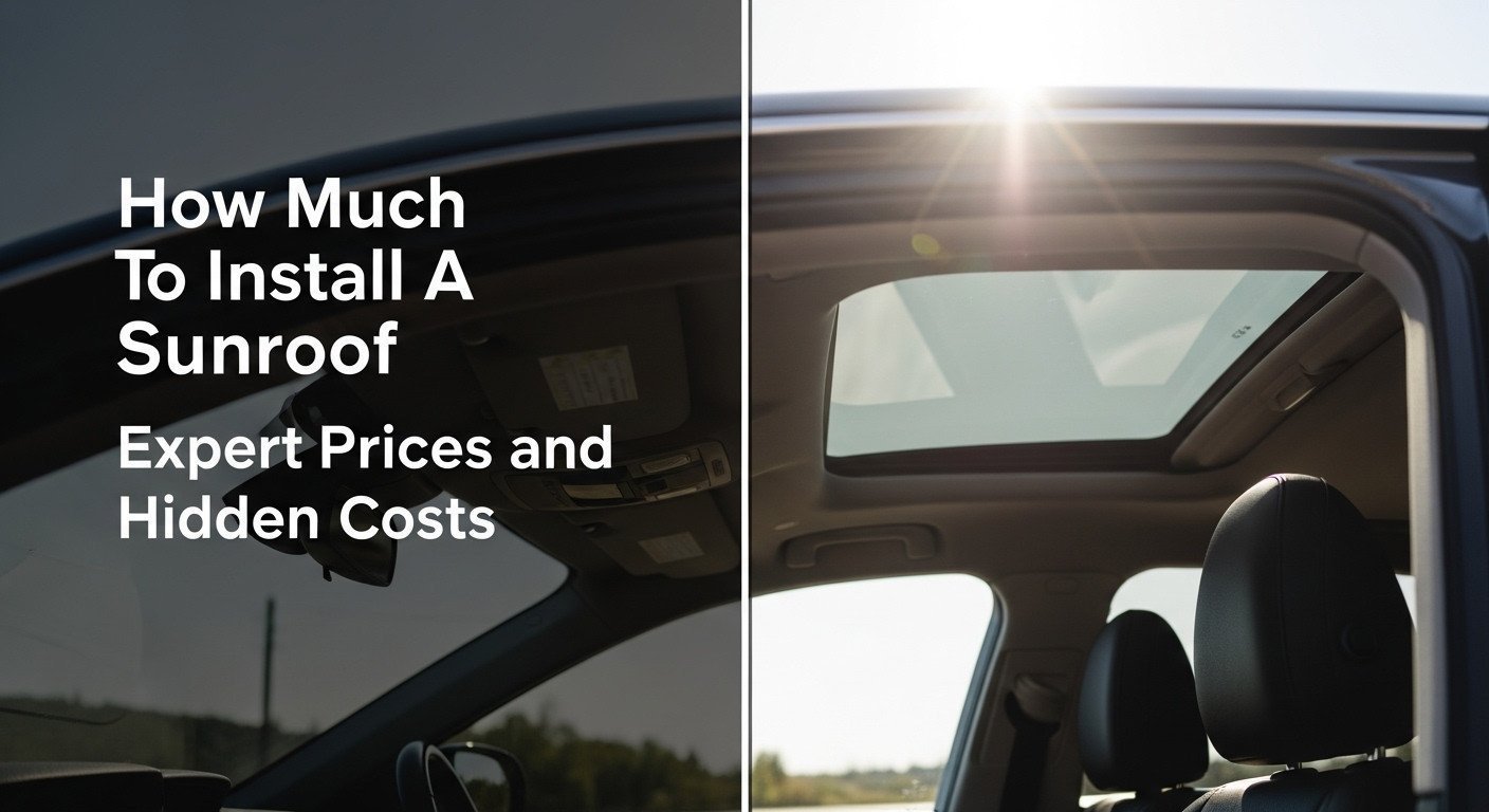 How Much To Install A Sunroof Expert Prices and Hidden Costs