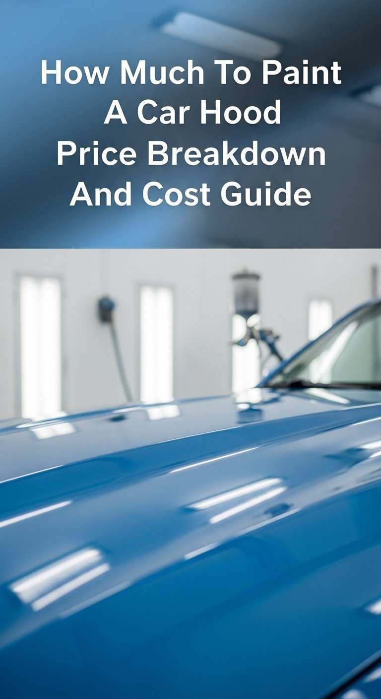 how much to paint a hood on a car